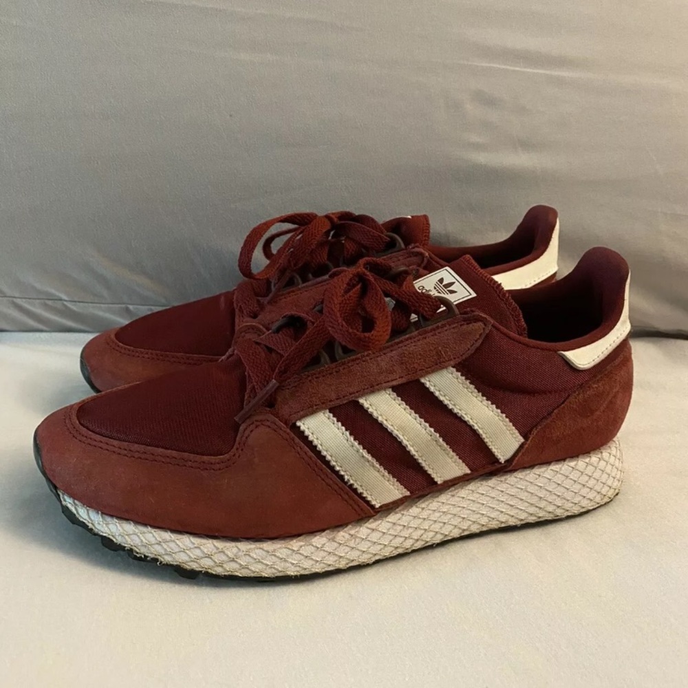 Men Adidas Originals Forest Grove Red (B41530) Size 6 *TOP SELLER*